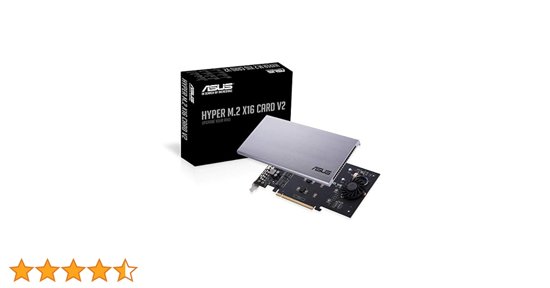 Amazon | ASUS PCIE 3.0 M.2 ドライブ 拡張カード HYPER M.2 X16